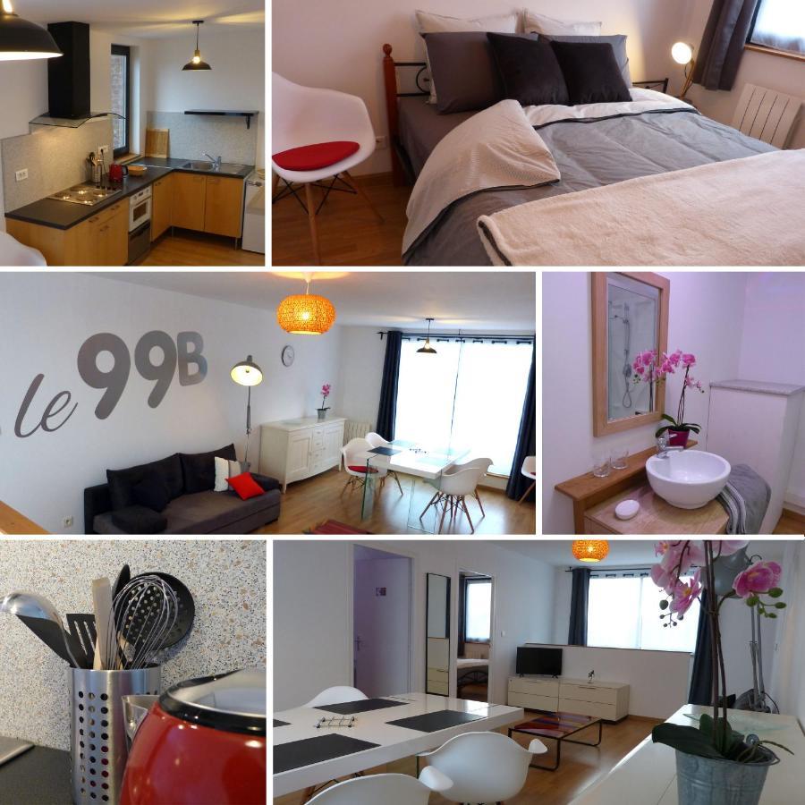 Le 99B Modern Apartment Queen Size Bed Connected Tv Hallennes-lez-Haubourdin Zewnętrze zdjęcie