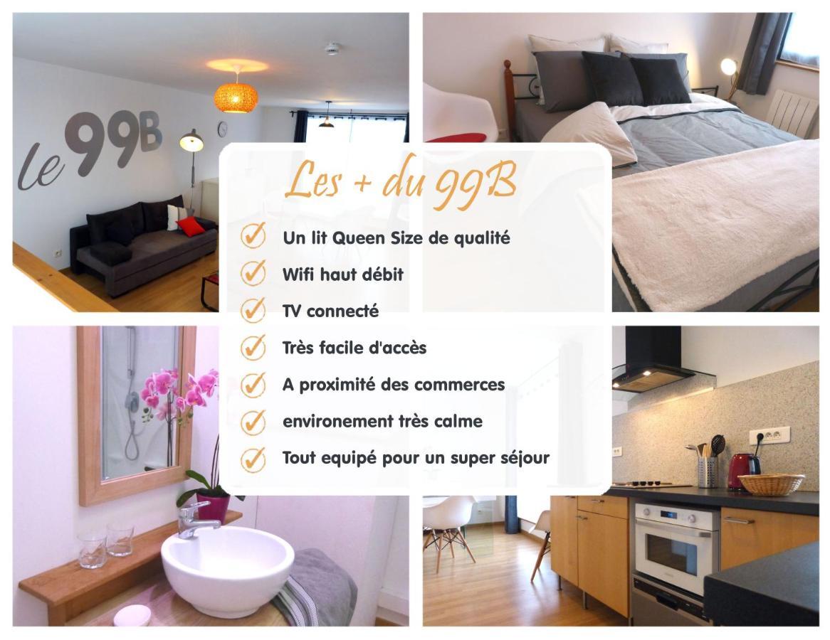 Le 99B Modern Apartment Queen Size Bed Connected Tv Hallennes-lez-Haubourdin Zewnętrze zdjęcie